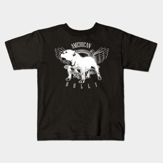 American Bully Kids T-Shirt by Nartissima